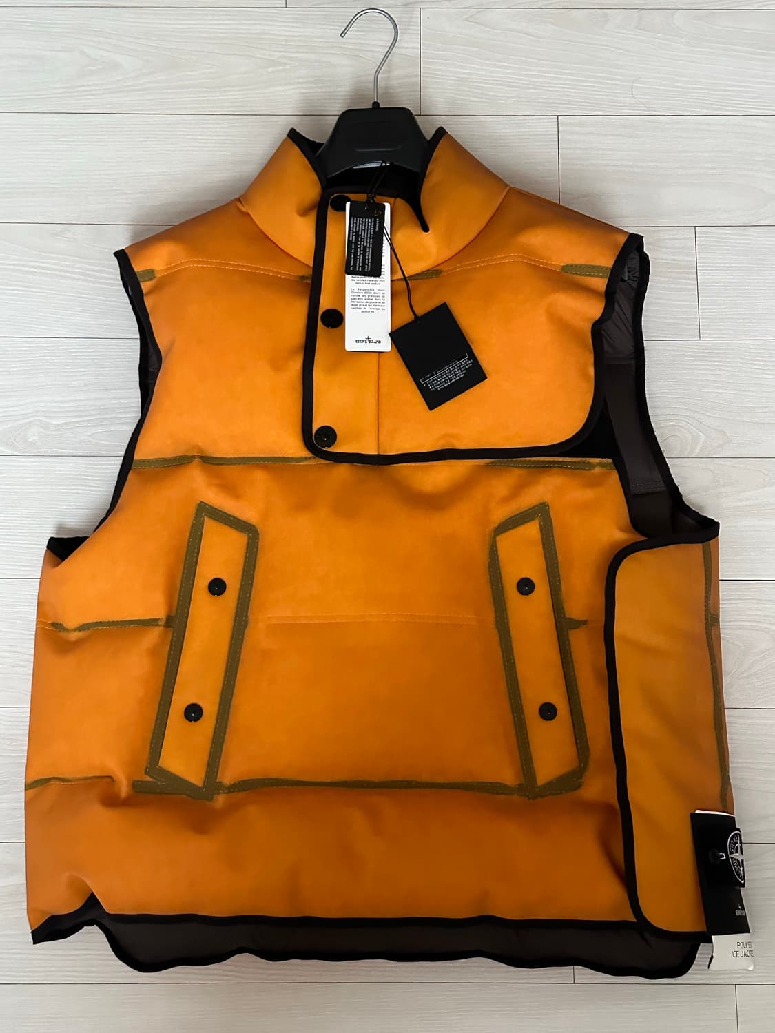 스톤아일랜드 아이스 스트라타 조끼패딩 XL(105-110) 새상품 상품이미지3