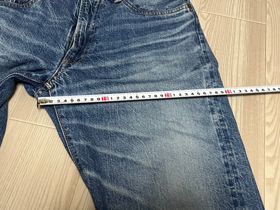 [W31,L29] 웨어하우스 x 빔즈 별주 1105 미디엄워시 상품이미지6
