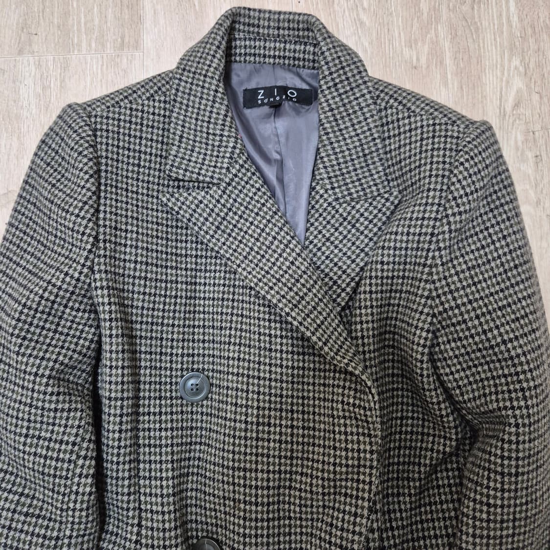 지오송지오 여성 더블 모직 코트 상품이미지2