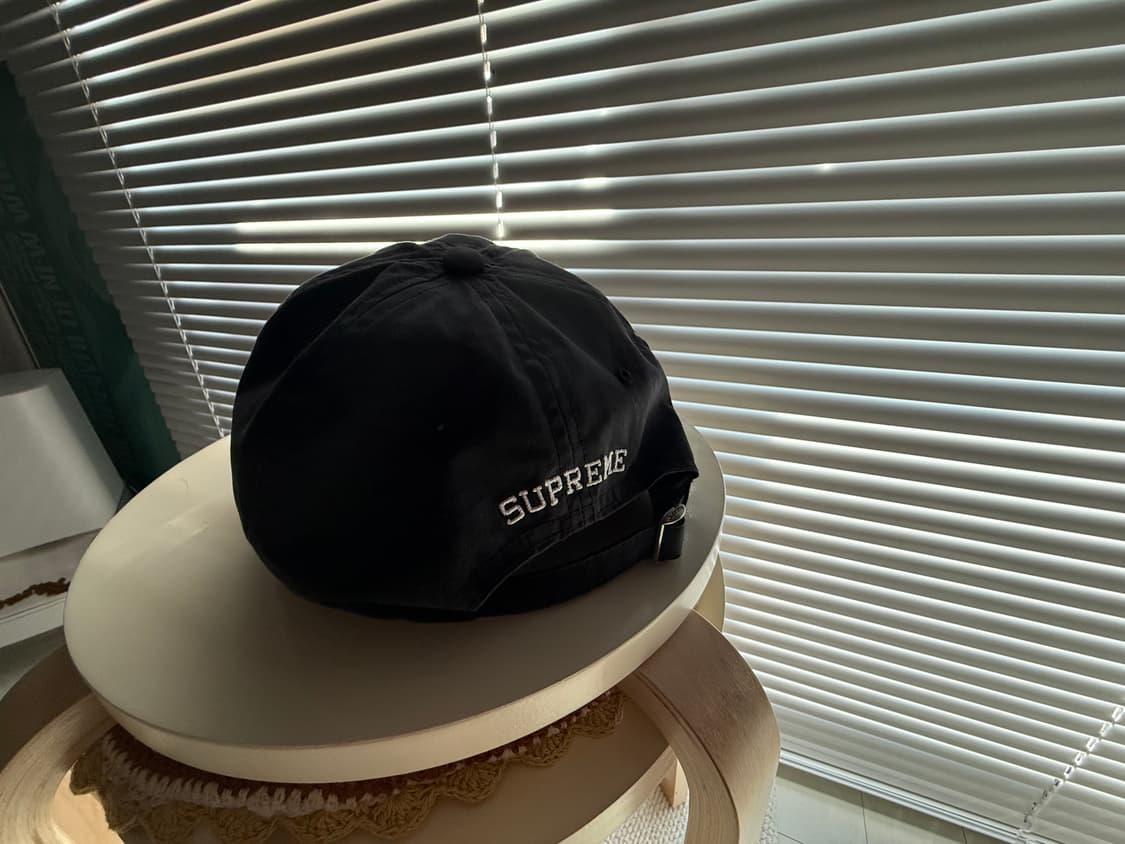 [OS] 슈프림 벤틸 S 로고 6 패널 캡 블랙 상품이미지3
