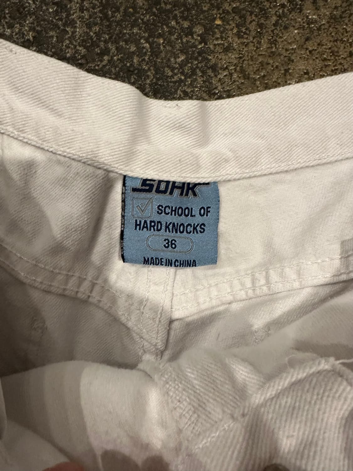 빈티지 00s 스쿨오브하드녹스 힙합 팬츠  상품이미지4