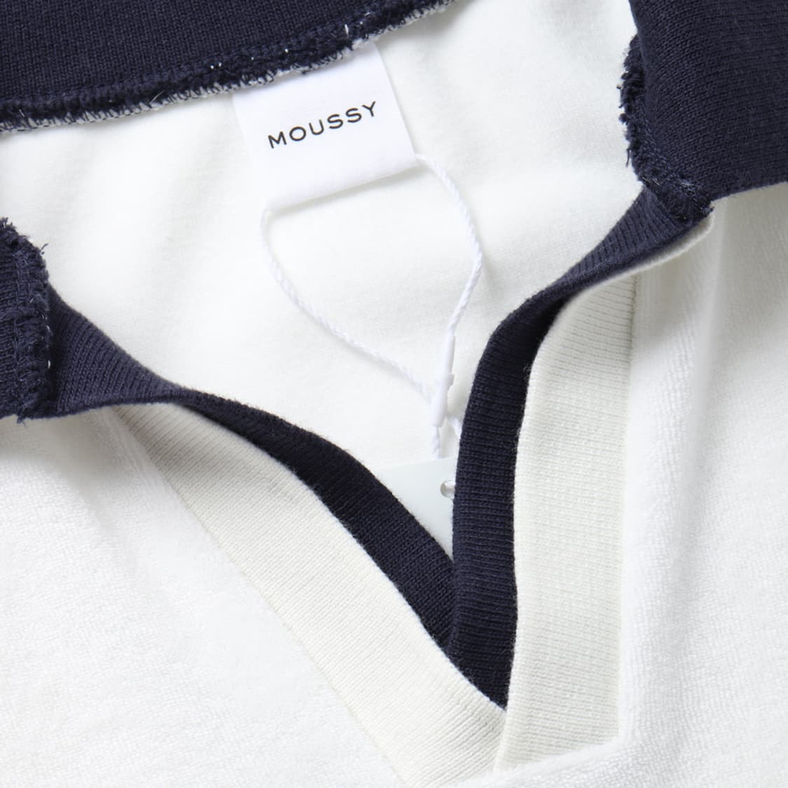마우지 MOUSSY Double Collar Pile T-shirt 상품이미지6