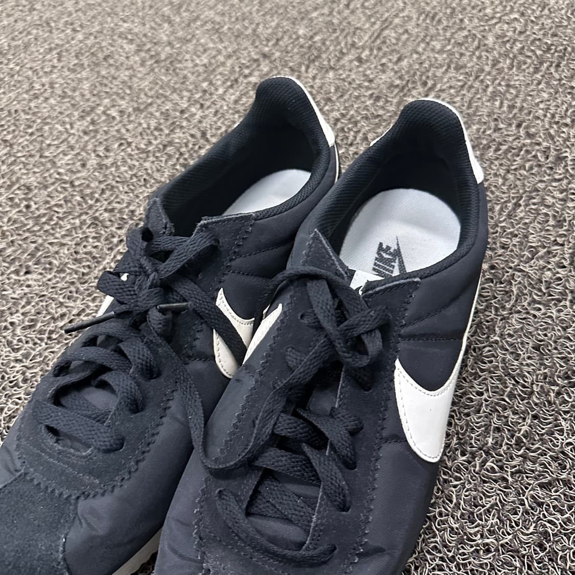 NIKE 나이키 코르테즈 스웨이드 나일론 검흰 280 상품이미지2