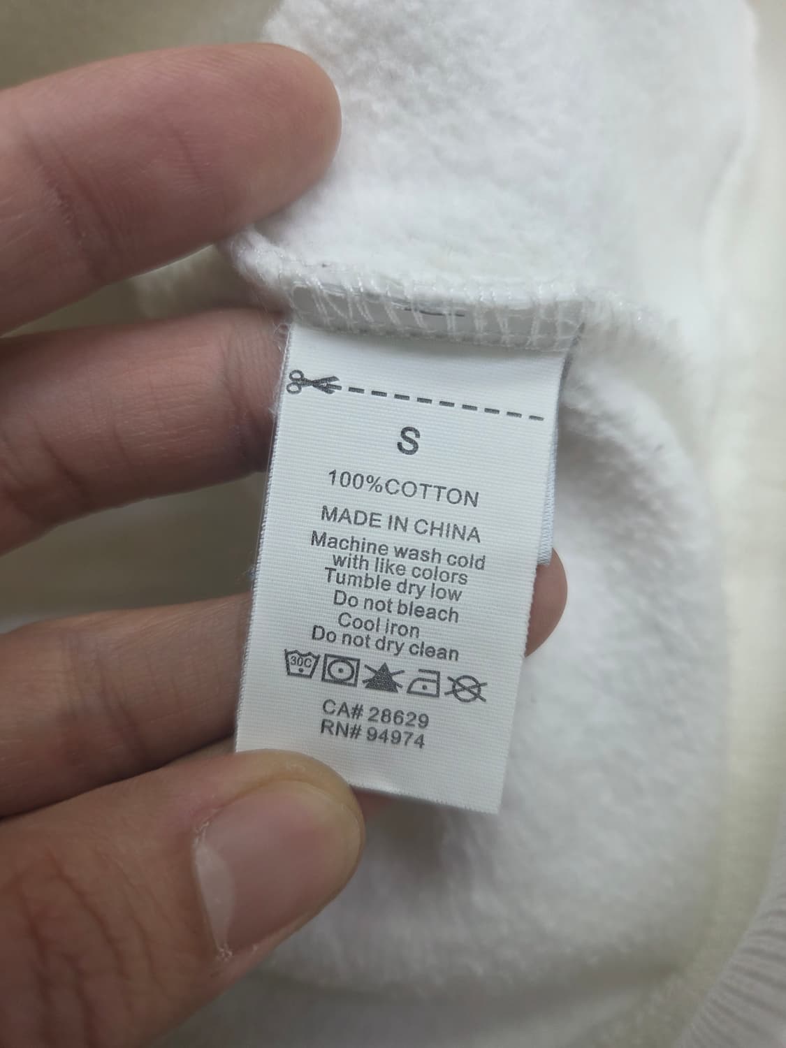 스투시 자수 로고 후드 s 상품이미지5