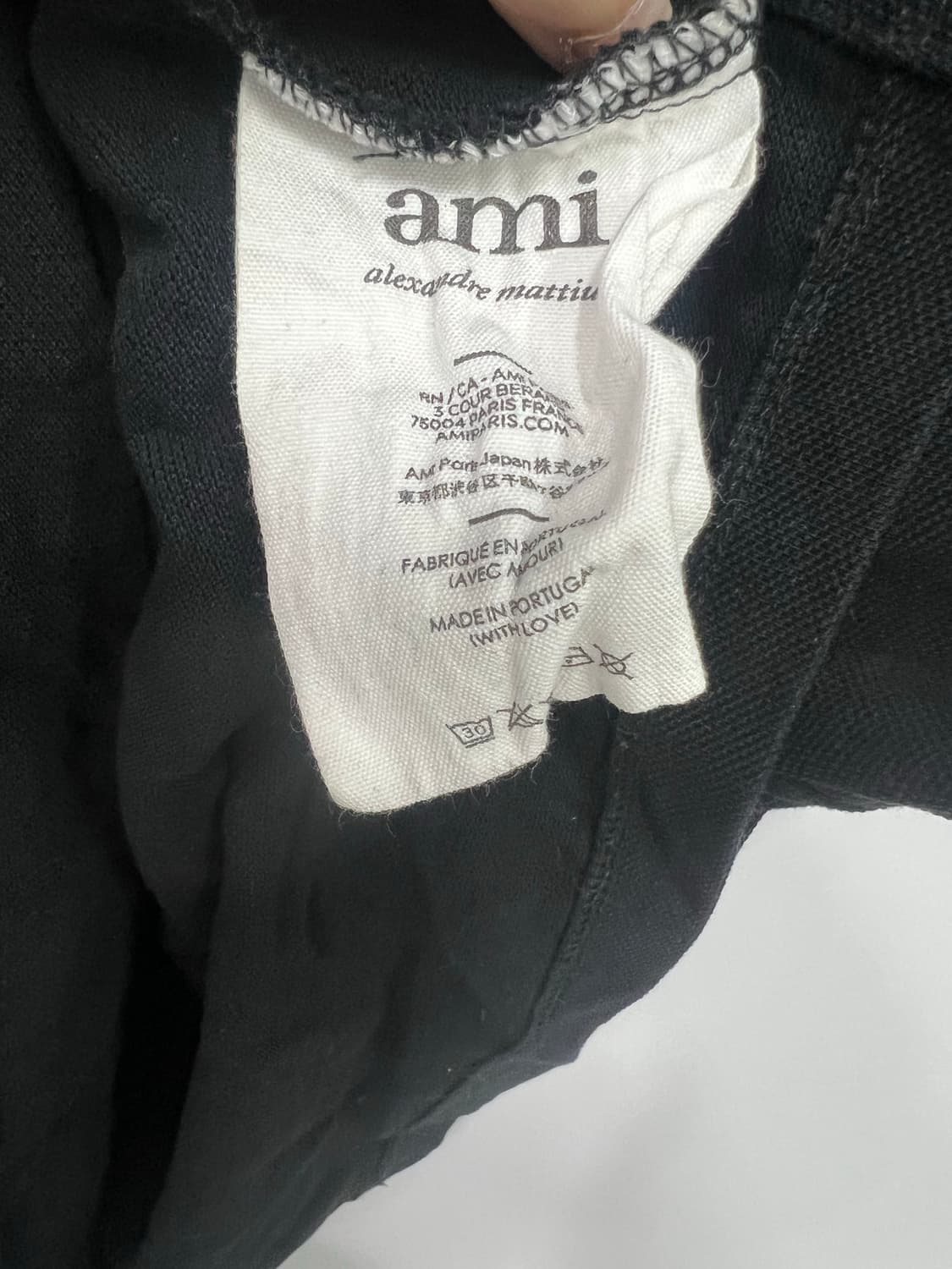 Ami 카라 반팔티   상품이미지3