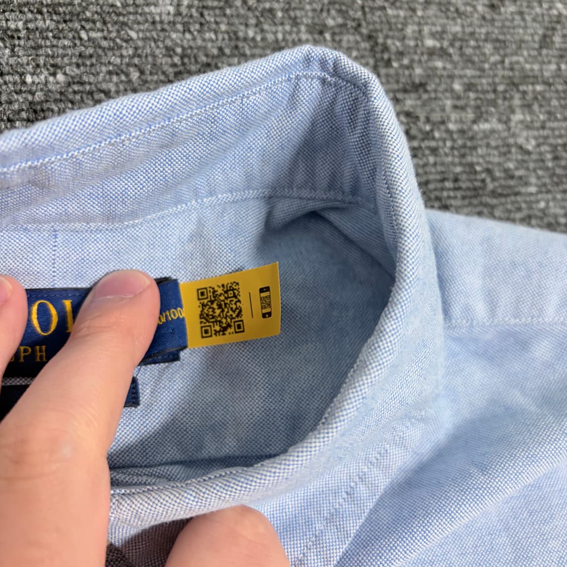 폴로 랄프로렌 커스텀핏 옥스포드 셔츠 상품이미지6