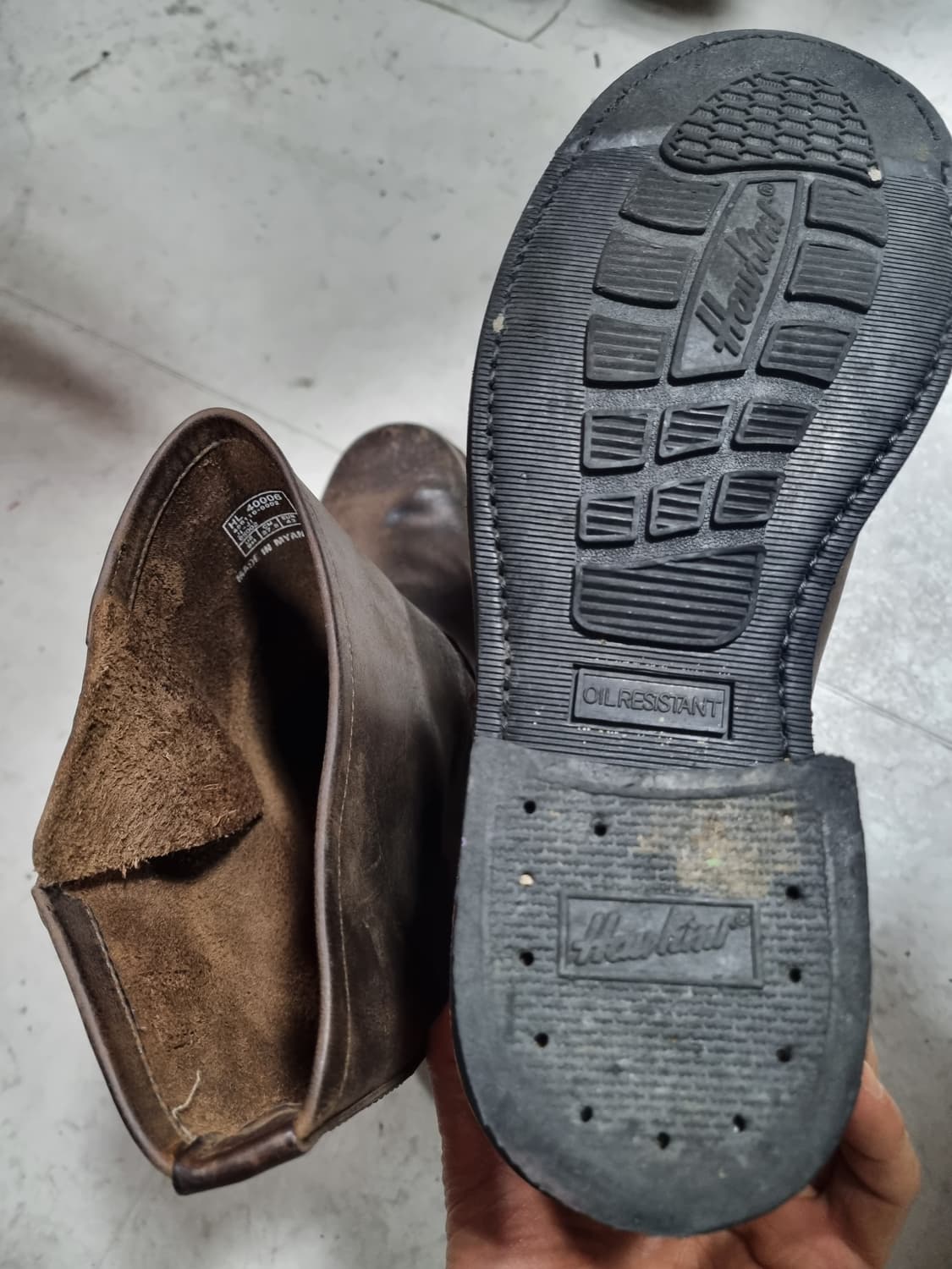 호킨스 엔지니어 바이크 부츠 상품이미지4