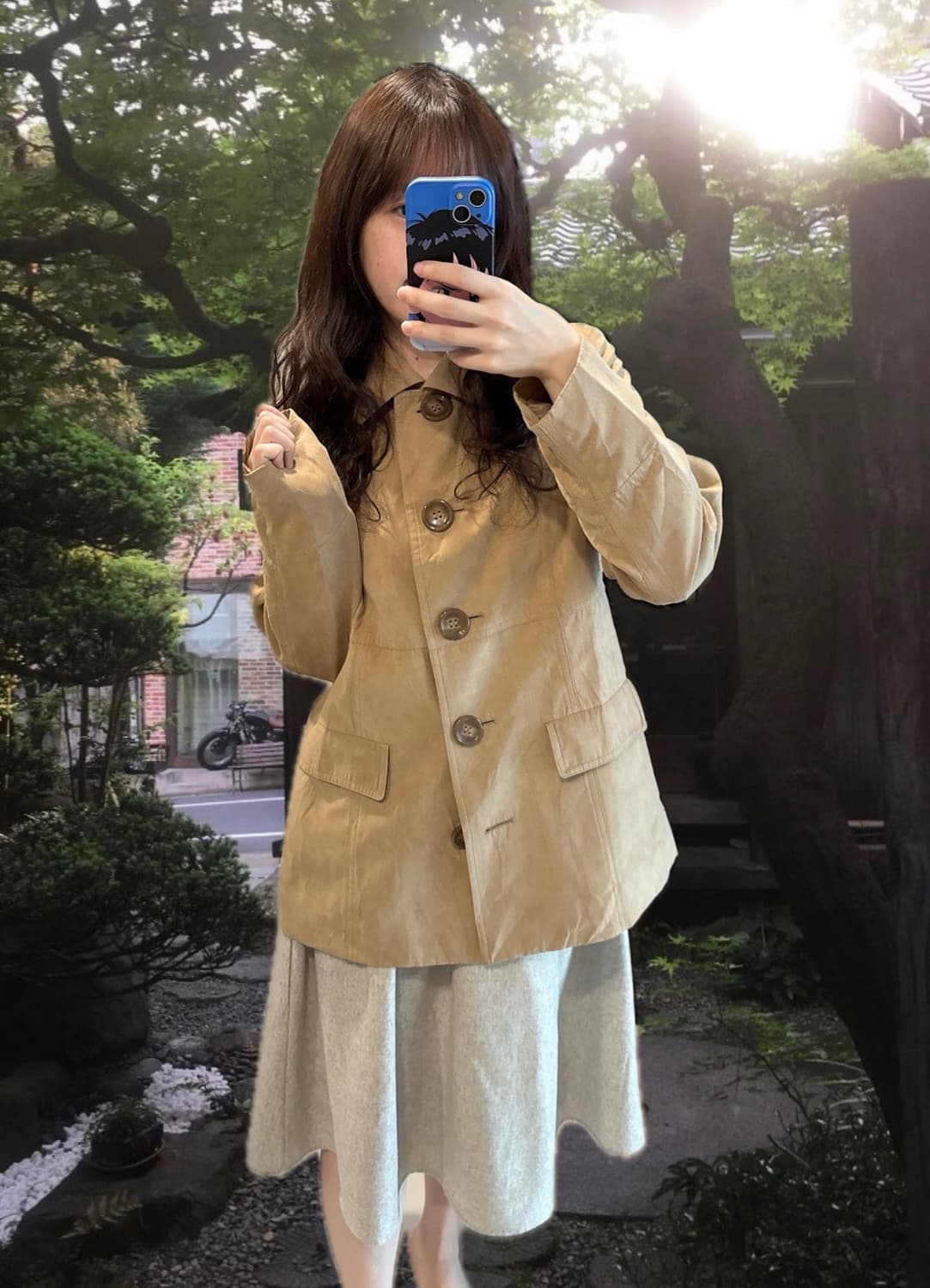 모리걸 브라운 교토 자켓 상품이미지3