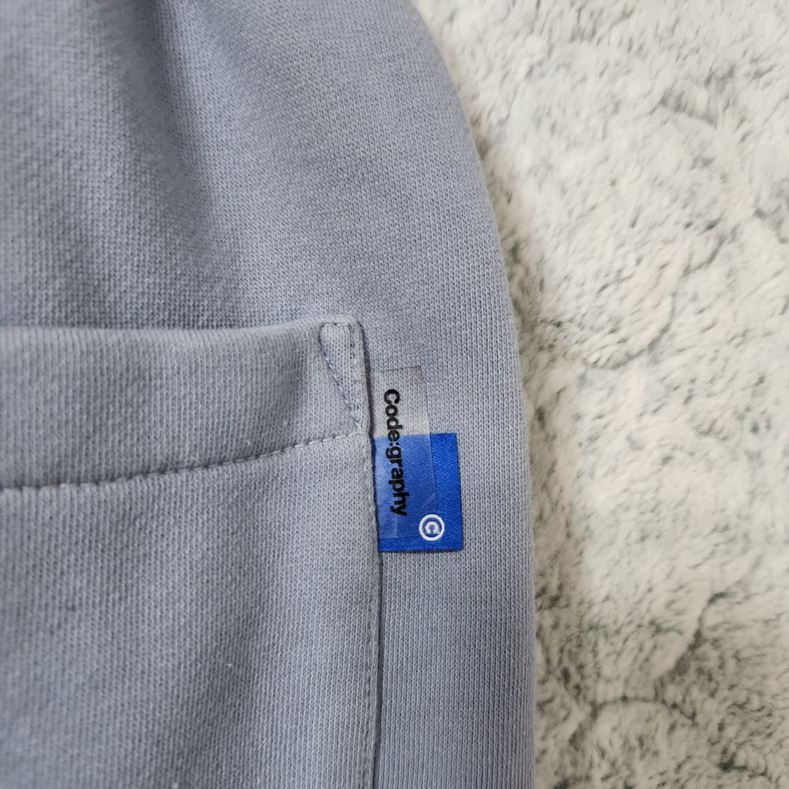 H440 [M] 코드그라피 면 조거 팬츠 바지 상품이미지5