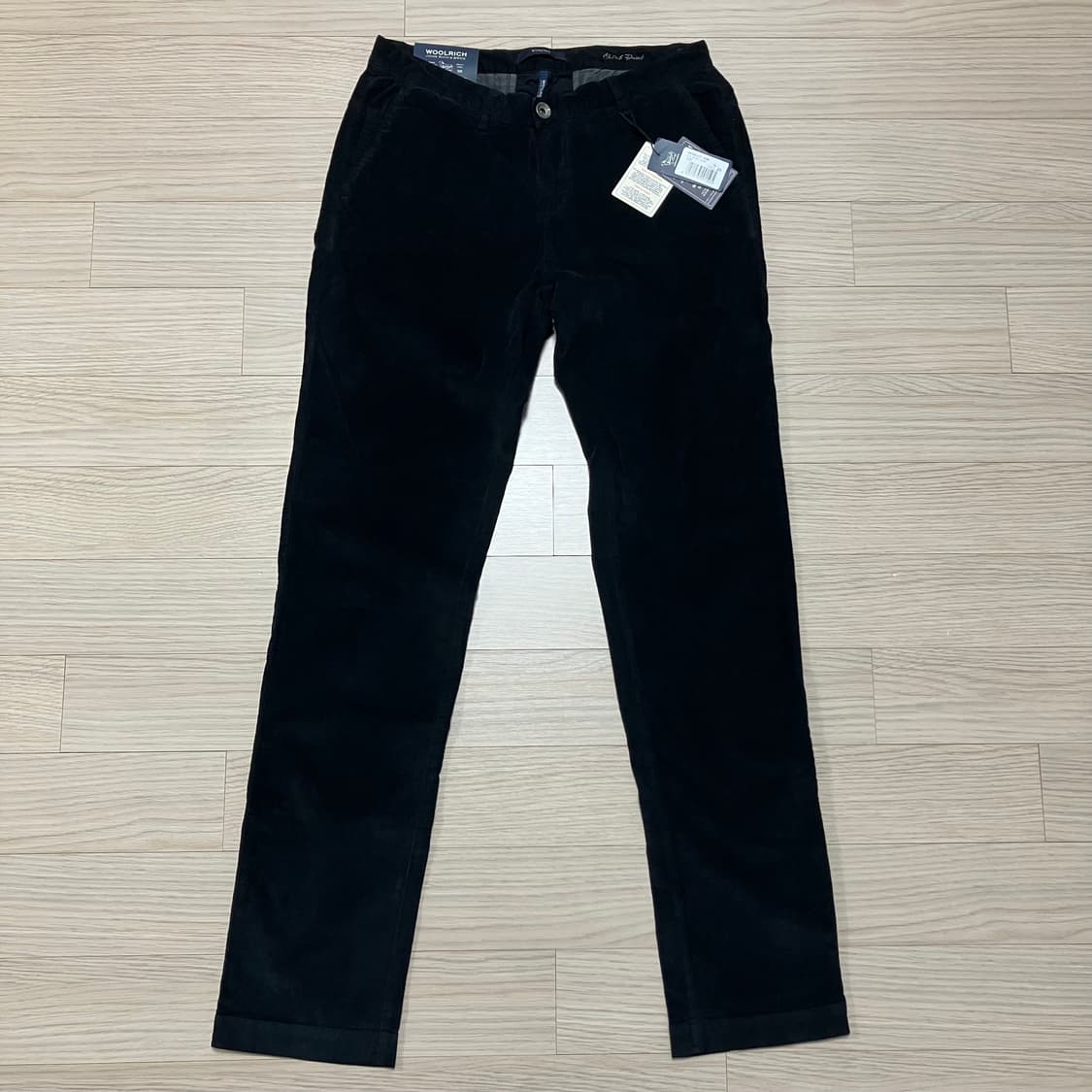 [새상품] 울리치 벨벳 치노 팬츠 블랙 Woolrich 상품이미지3