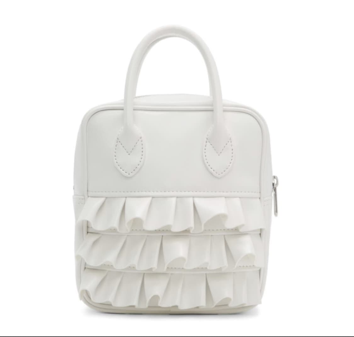 꼼데가르송 프릴백 화이트 상품이미지1