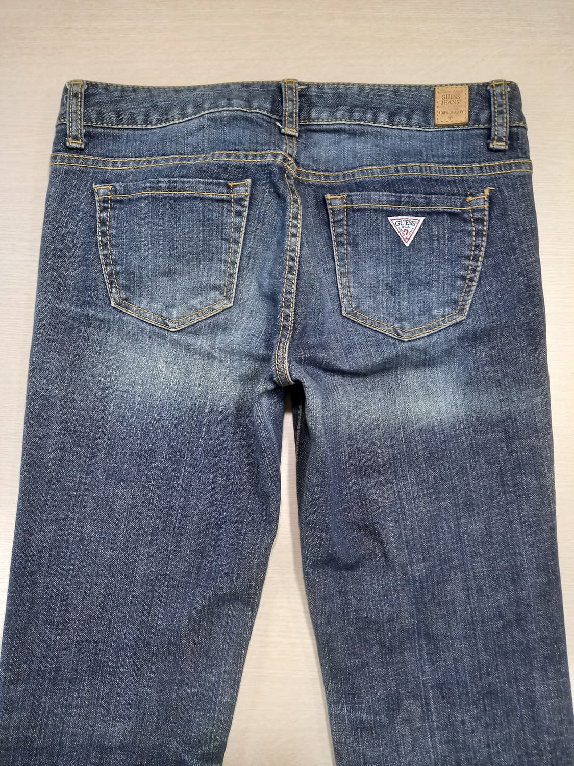 26 GUESS Kor 골반 워싱 스판 슬림일자진 26-610 상품이미지4