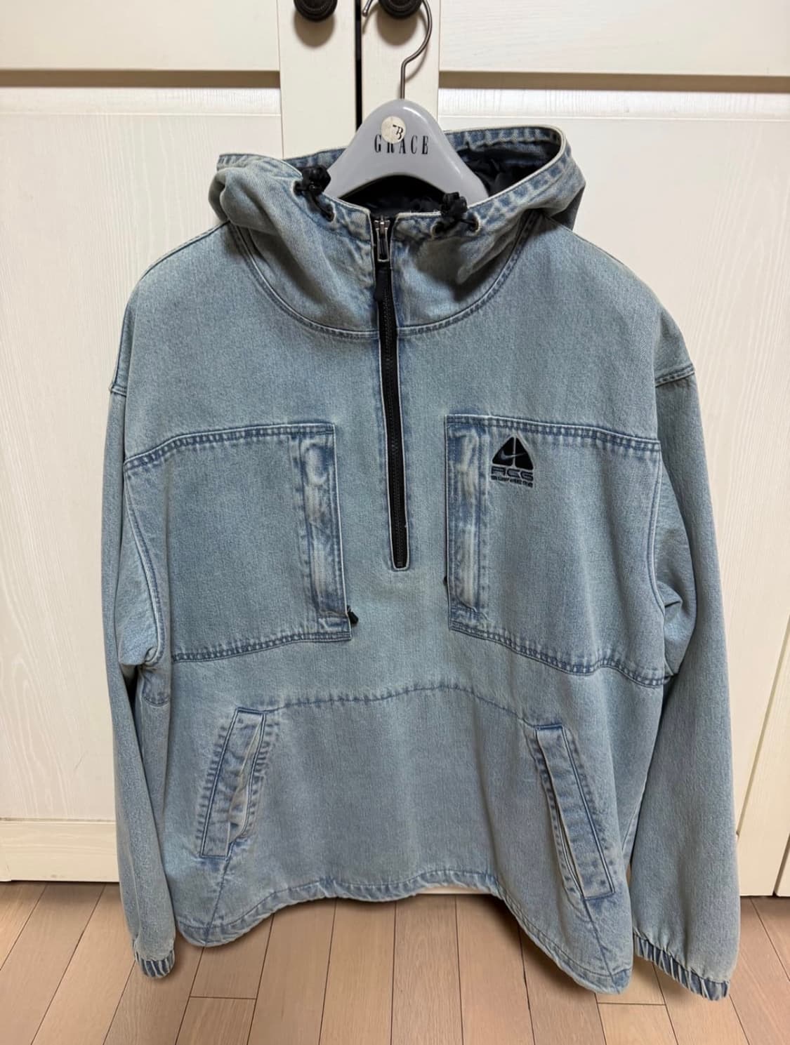 acg 슈프림 데님 아노락 상품이미지1