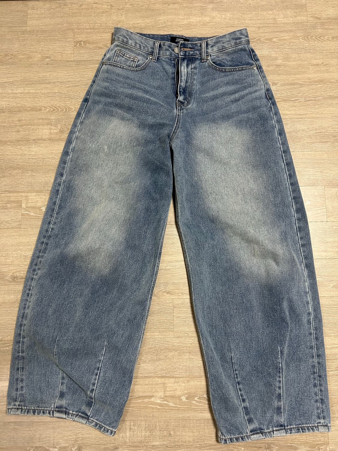 무탠다드 라이트 인디고 데님 팬츠 상품이미지2