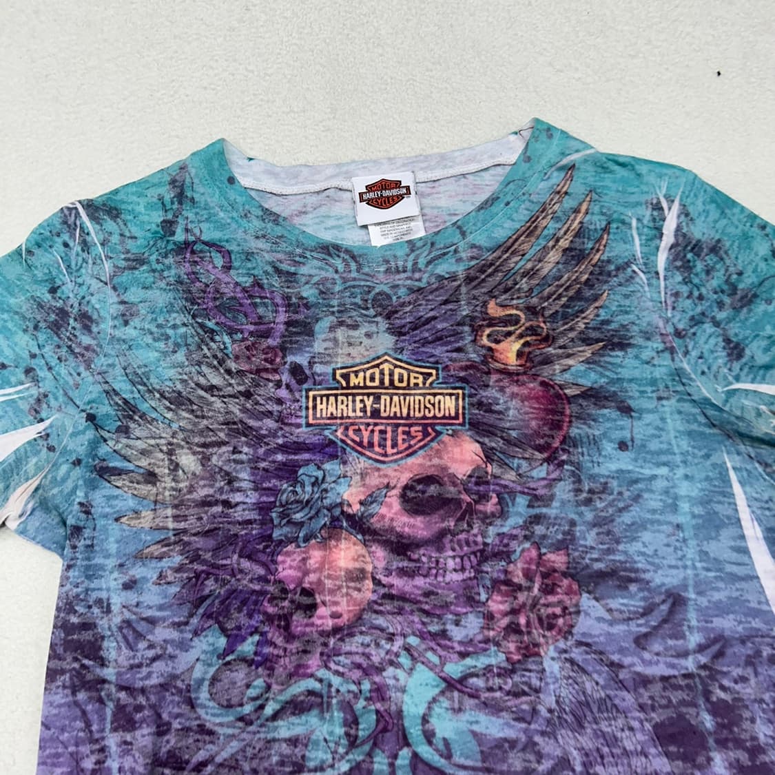Harley davidson mint tie-dye T-shirts 상품이미지7