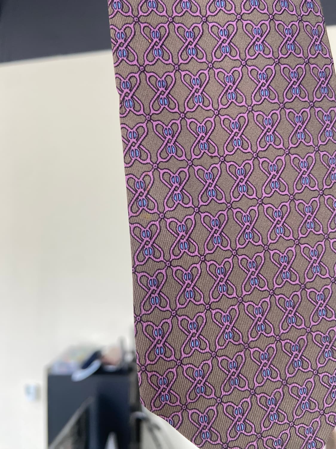 에르메스(HERMES) 명품 정품 넥타이 8.6cm 상품이미지8