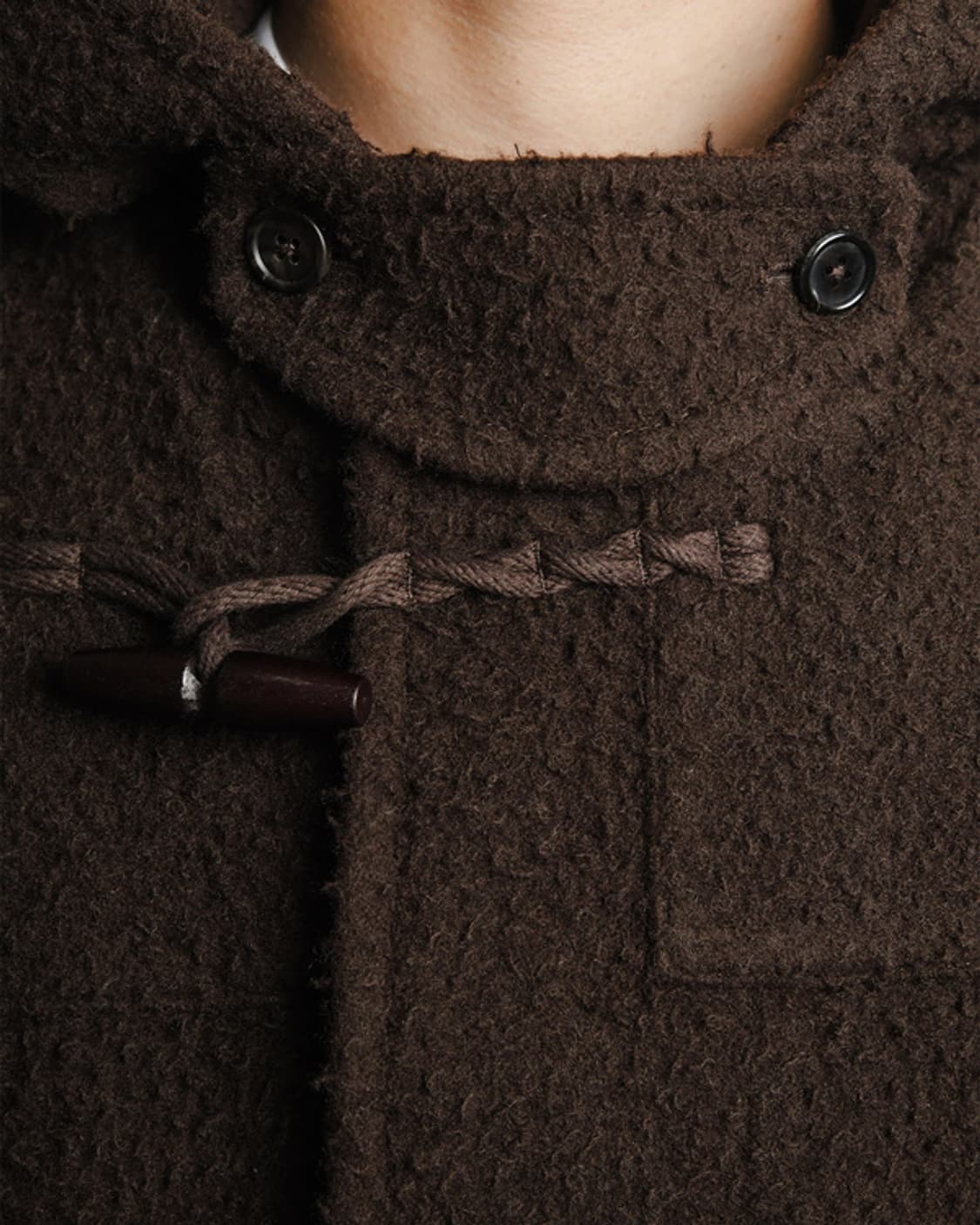 [5] 브라운야드 카센티노 더플 코트 브라운 상품이미지1