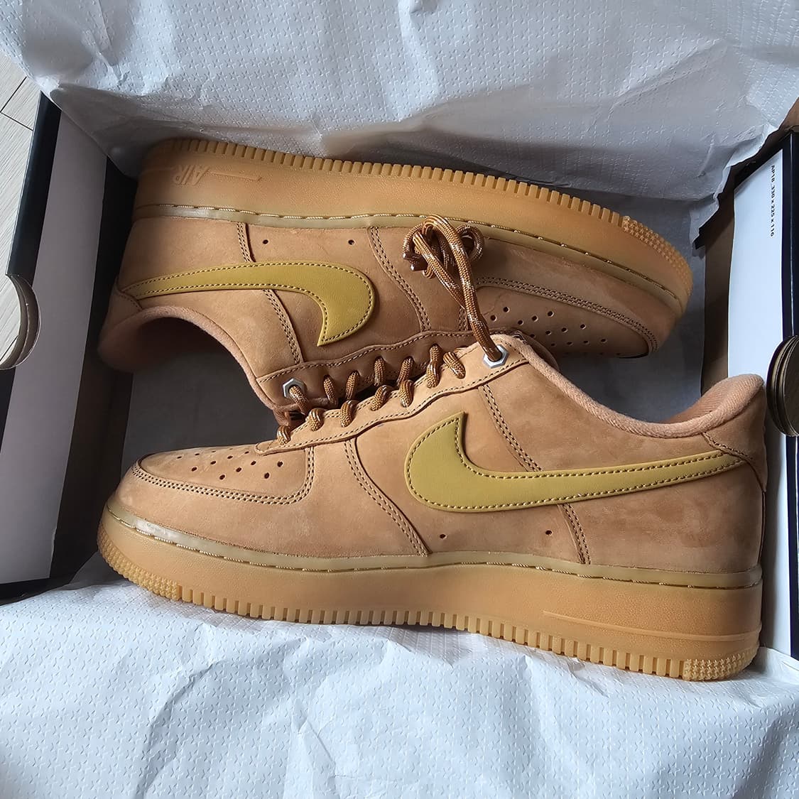 275 새제품) 나이키 에어포스 1 '07 WB 플랙스 된장포스 된포 상품이미지1