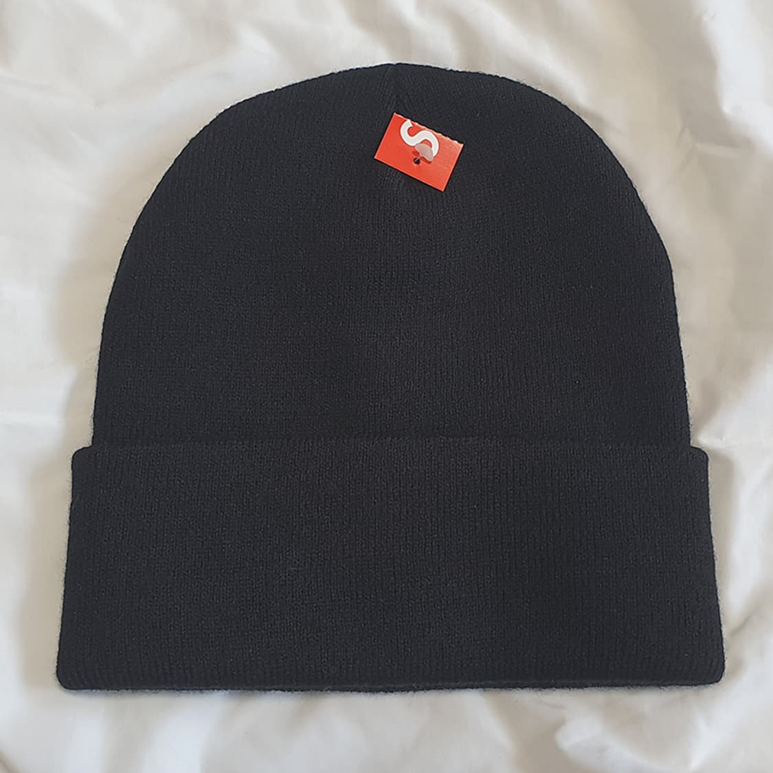 [OS] 슈프림 클래식로고 비니 블랙 새제품 슈프림비니 상품이미지2