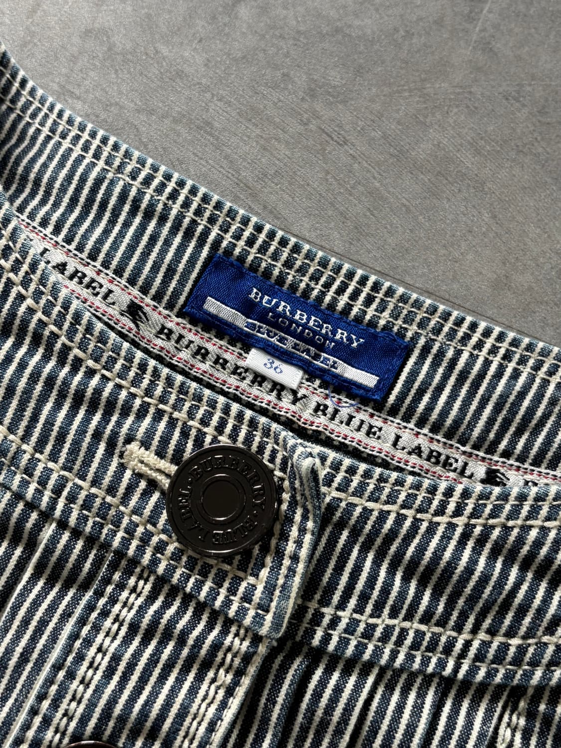 Burberry 버버리 블루라벨 스트라이프 미니 원피스 상품이미지5