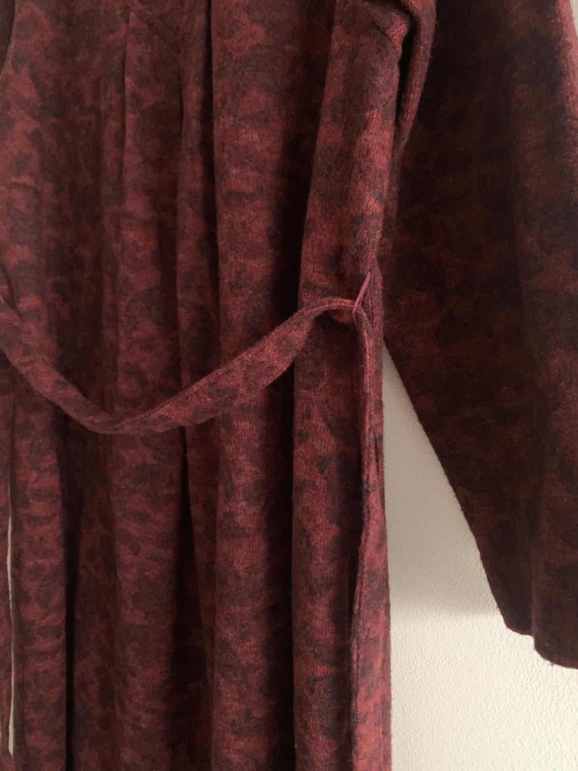 Rose Wool Ribbon Dress 상품이미지8