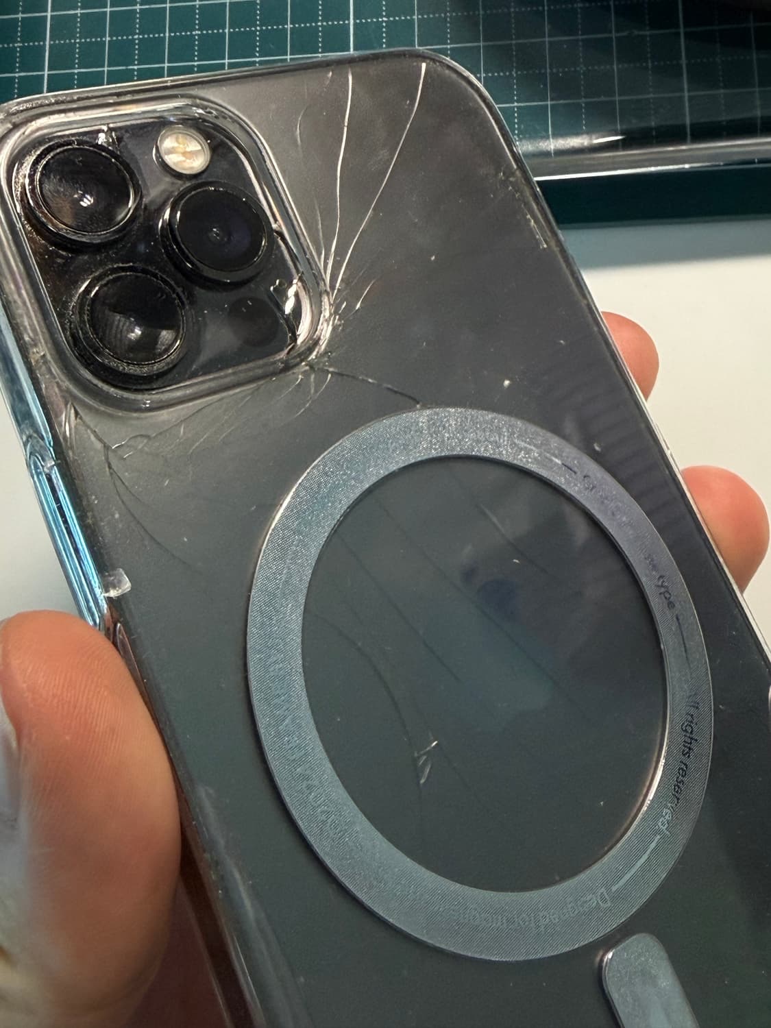 아이폰 12 프로 판매(앞 뒤 액정 파손) 상품이미지4