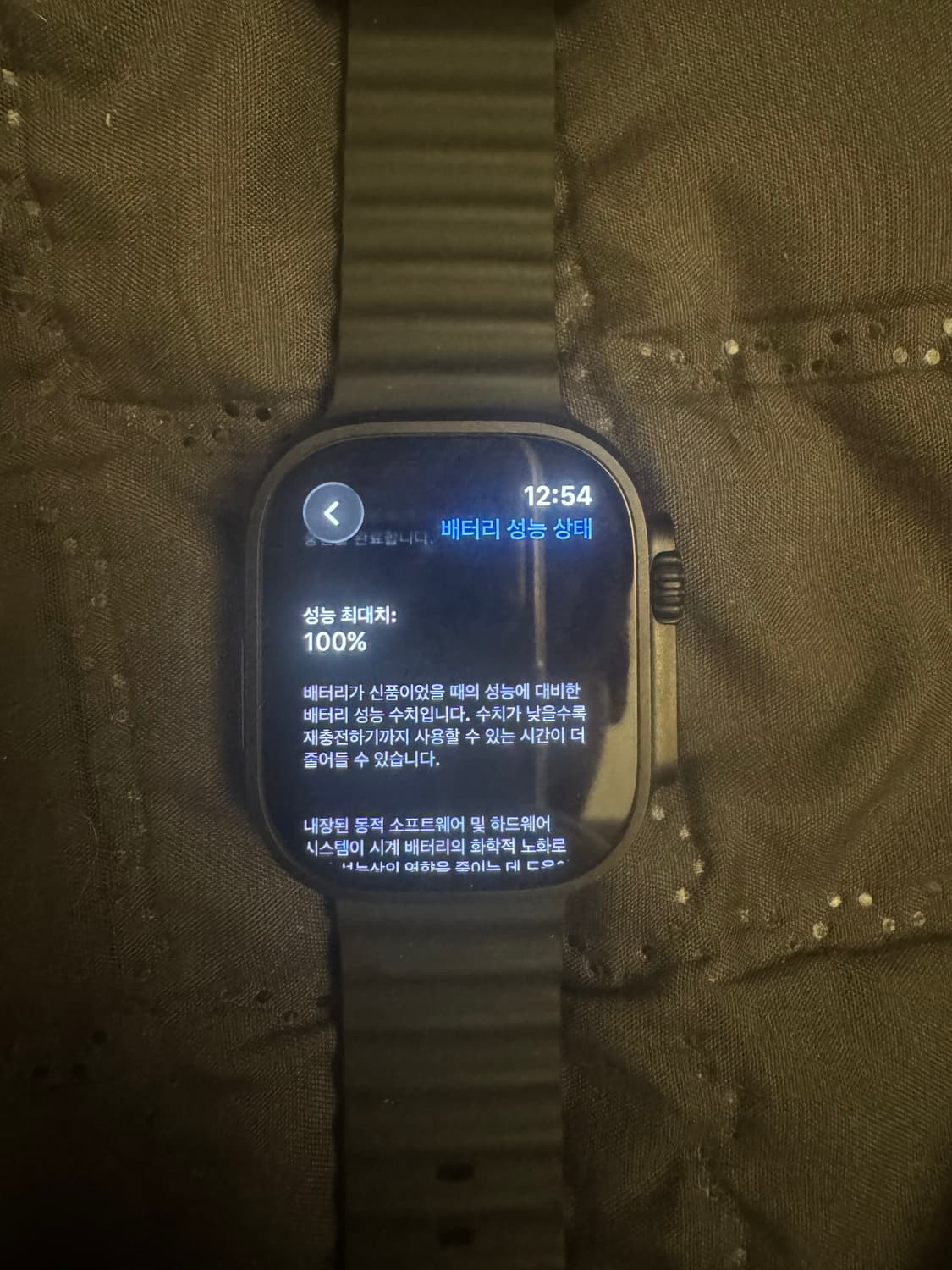 애플워치 울트라3 블랙 100% 상품이미지2
