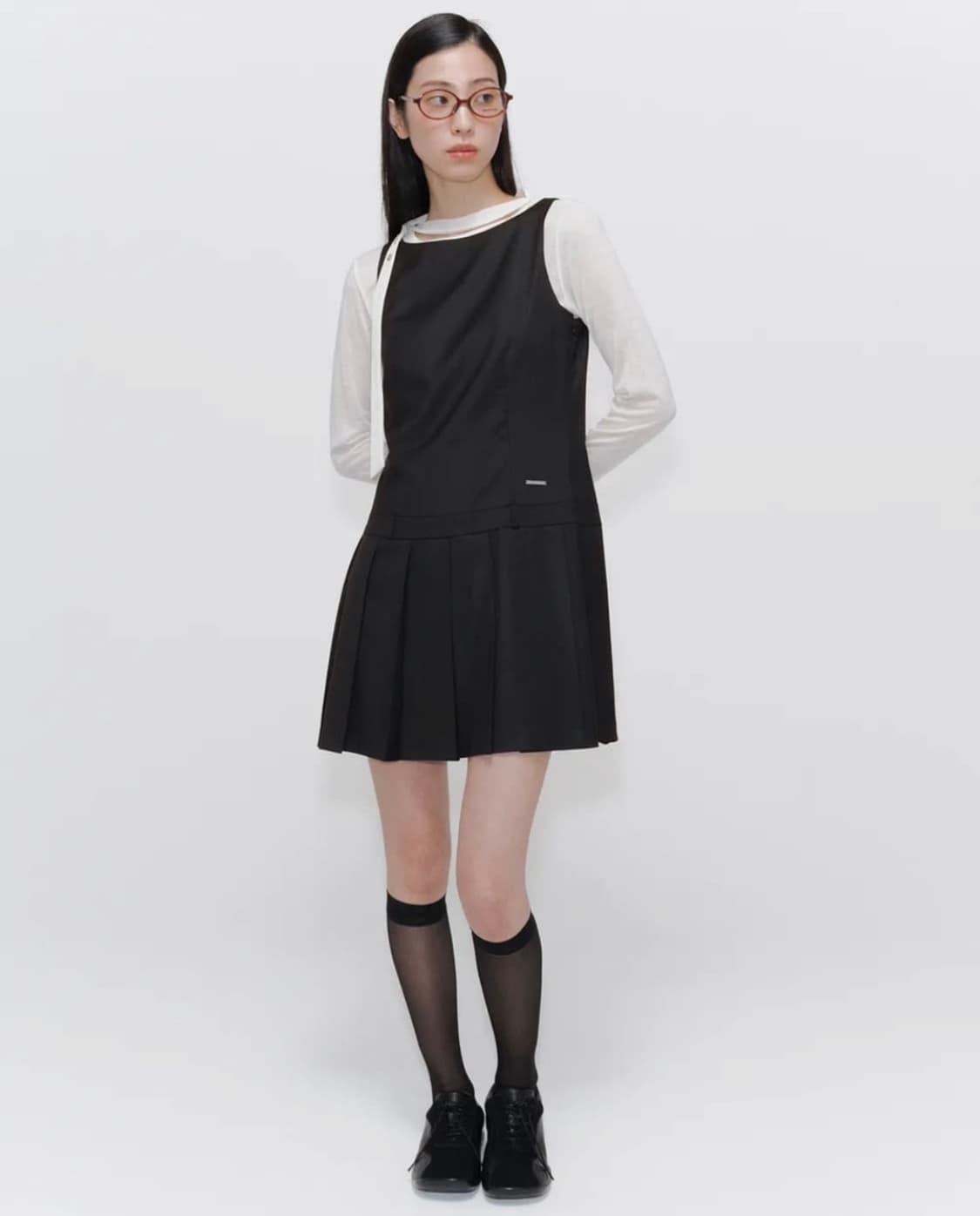 미세키서울 플리츠 원피스 1사이즈 팝니다 상품이미지1