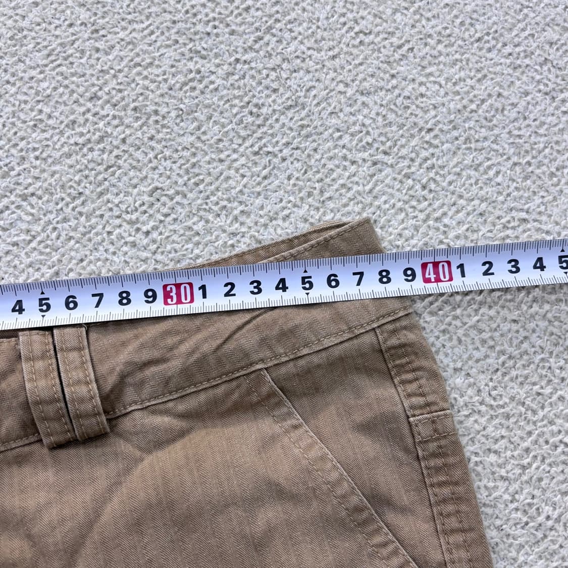 M 빈티지 베이지 카고 치노 팬츠 0602E 상품이미지6