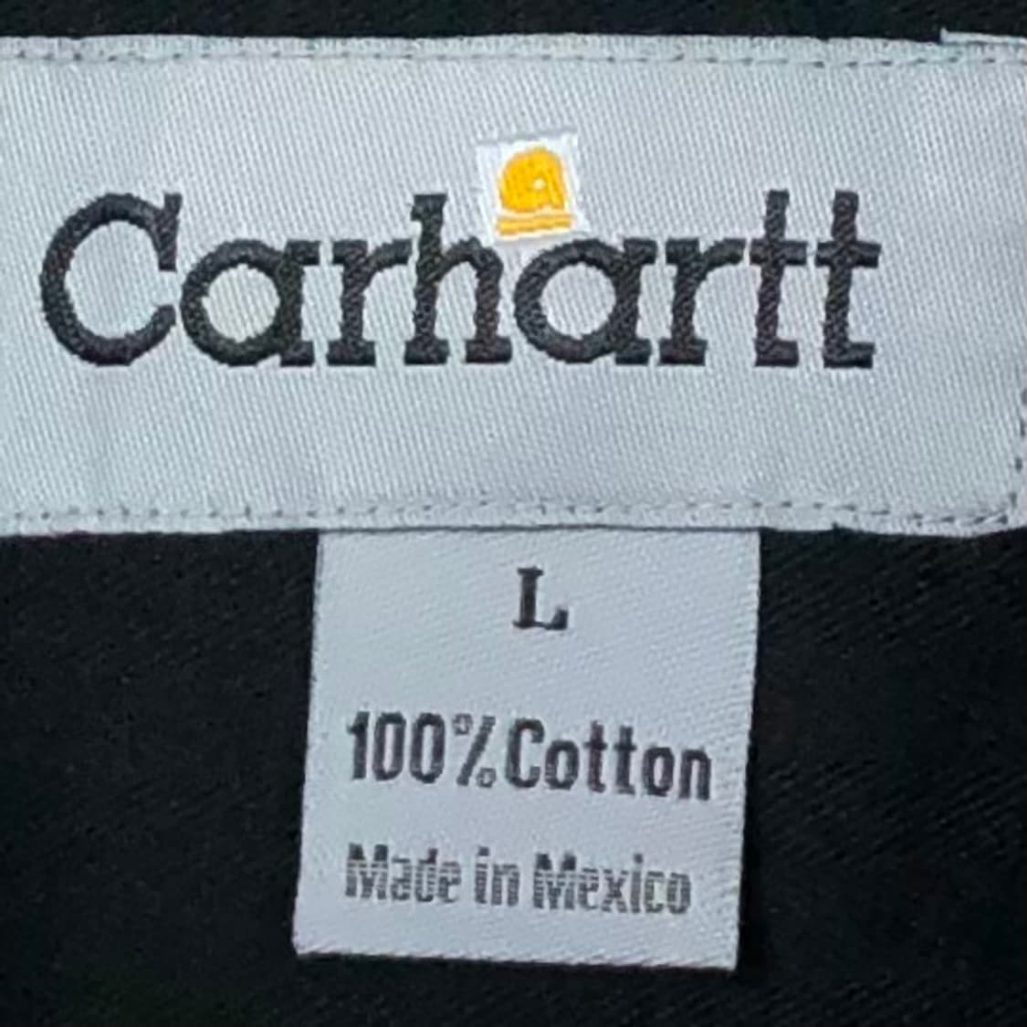 XL 칼하트 블랙 워크 셔츠 상품이미지3