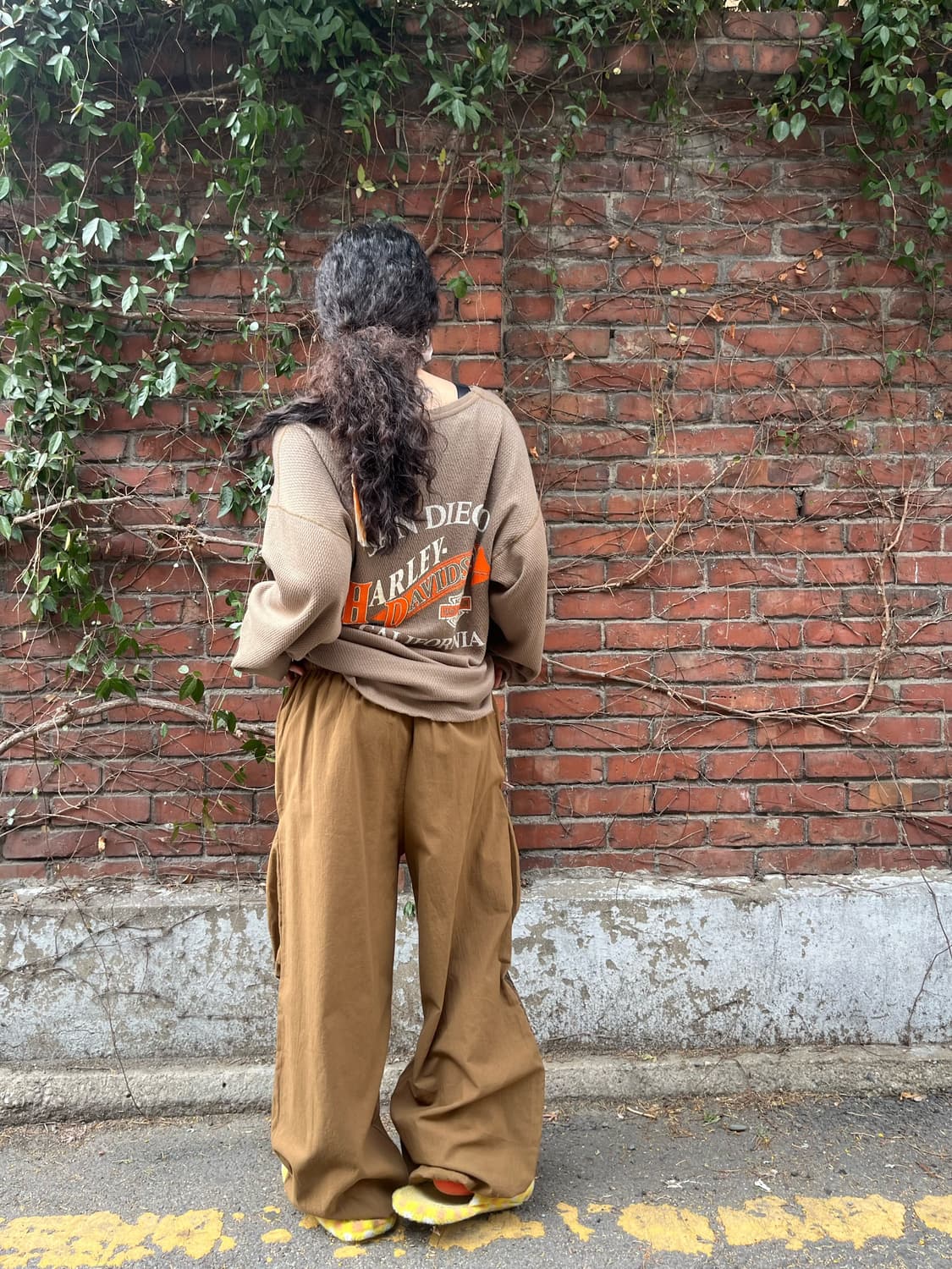 히피 에스닉 문양 와이드 벌룬 팬츠 상품이미지7