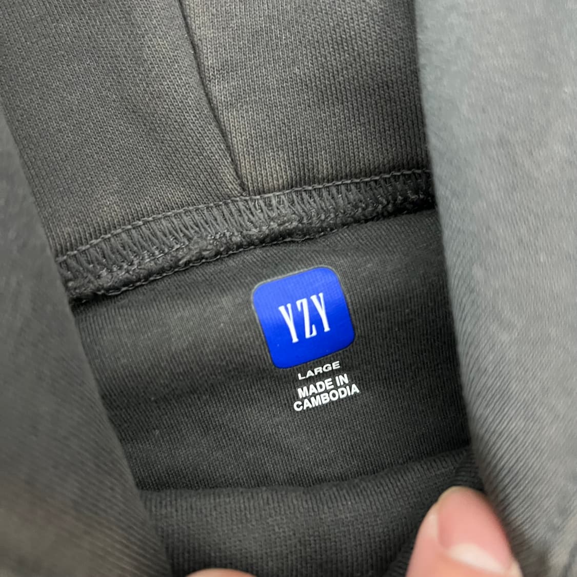 이지갭 엔지니어드 바이 발렌시아가 도브 후드 다크 그린 상품이미지5