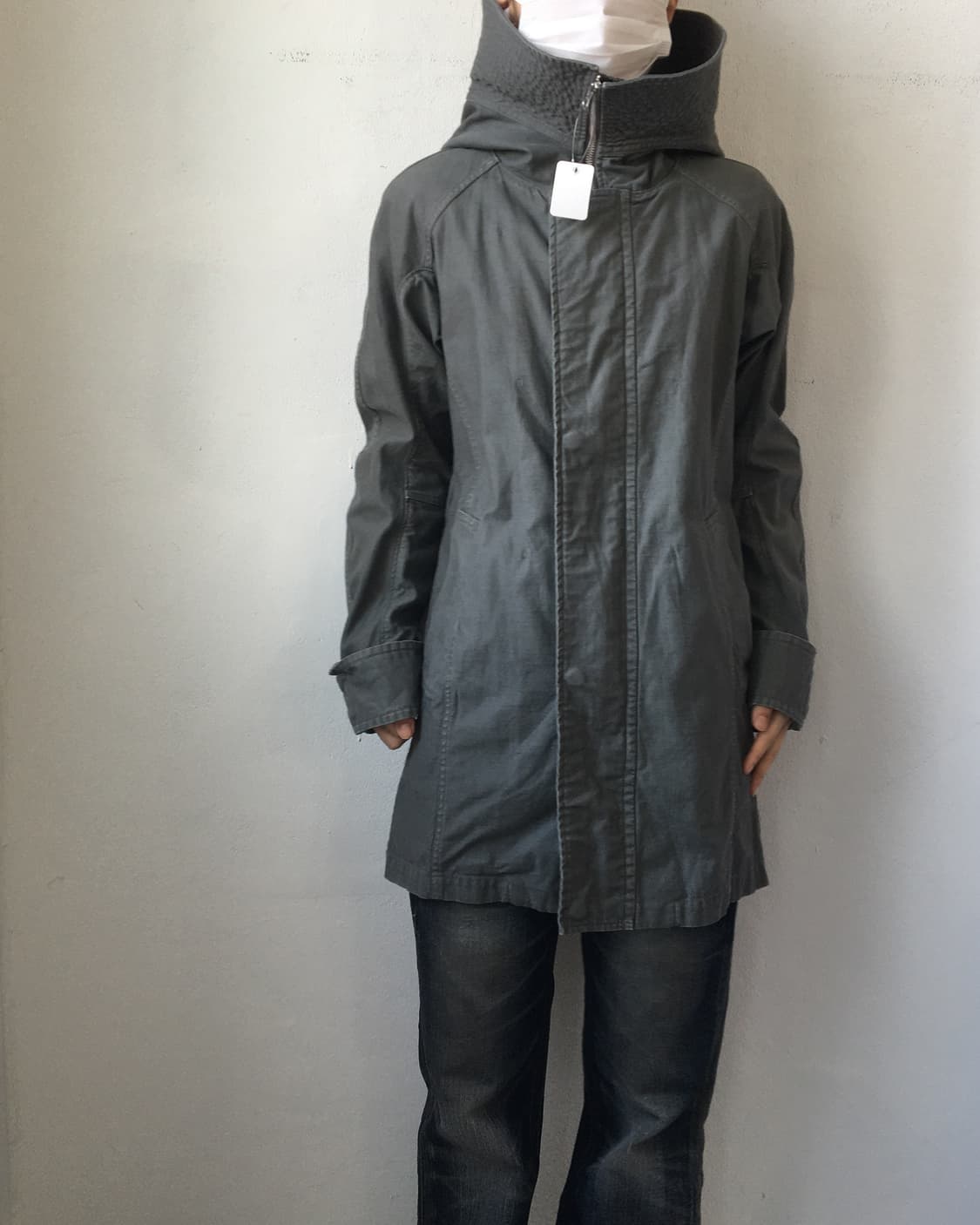 Zucca high neck hood filed jacket 상품이미지1