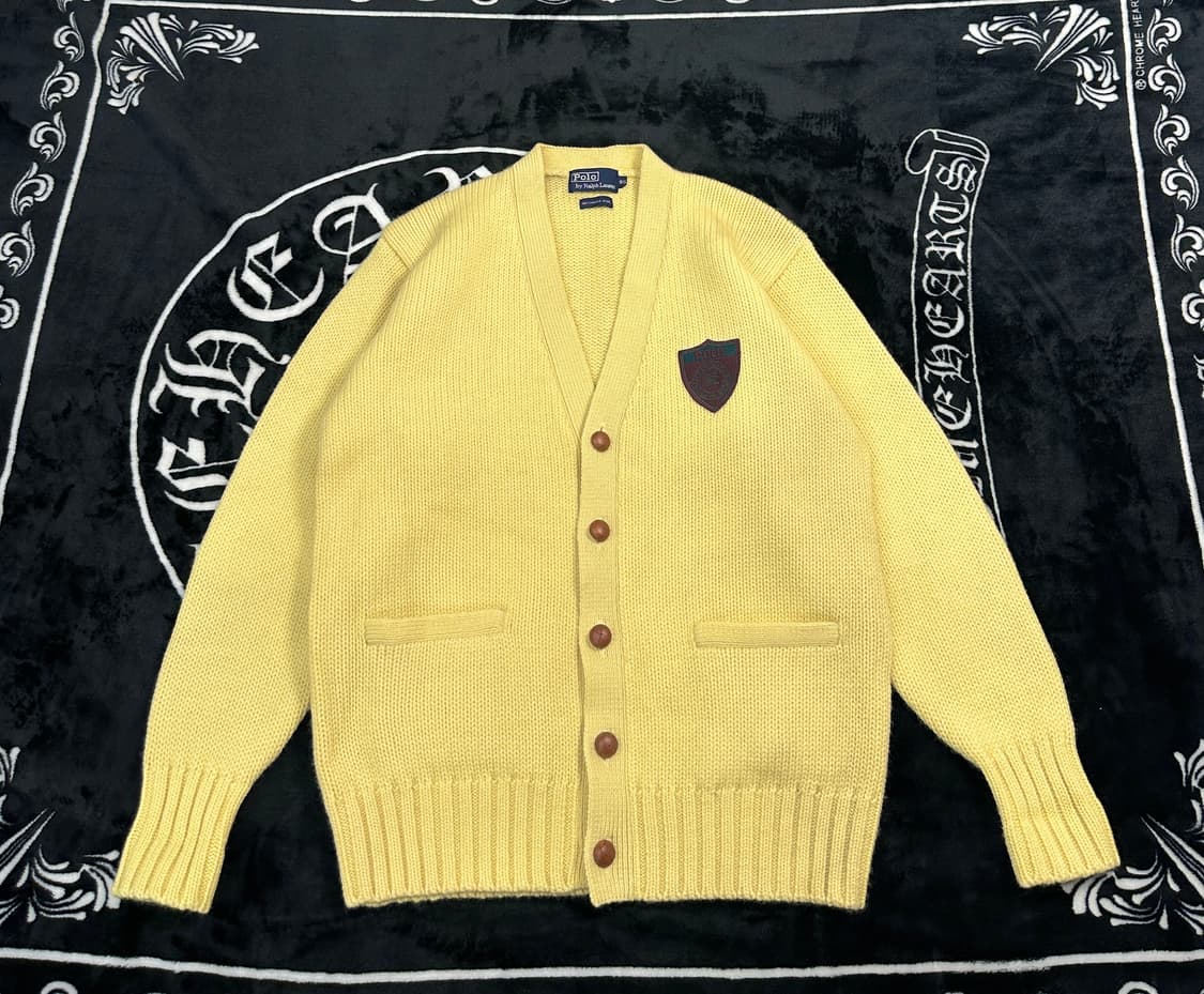 폴로 랄프로렌 90s 빈티지 헤비코튼 가디건 95 상품이미지3
