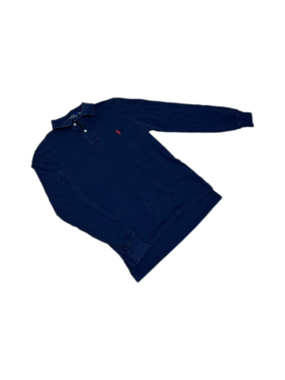 폴로 랄프로렌 네이비 긴팔 카라티 상품이미지2