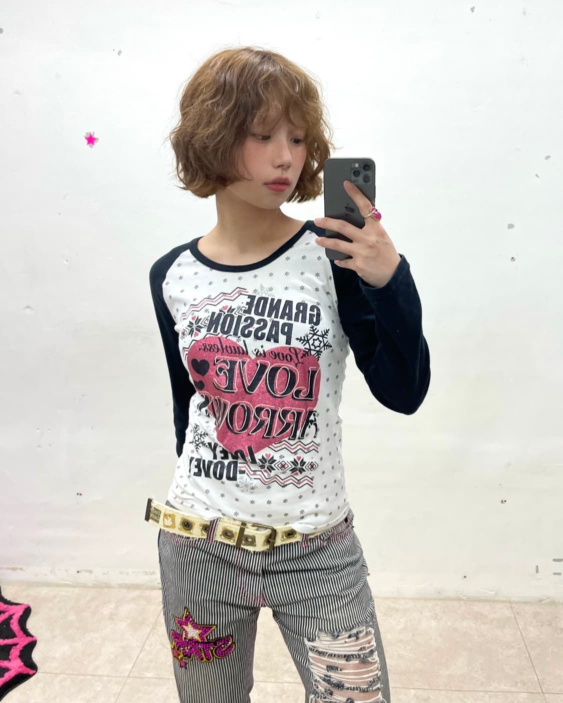 Glossy Heart Winter Long Sleeve 상품이미지1