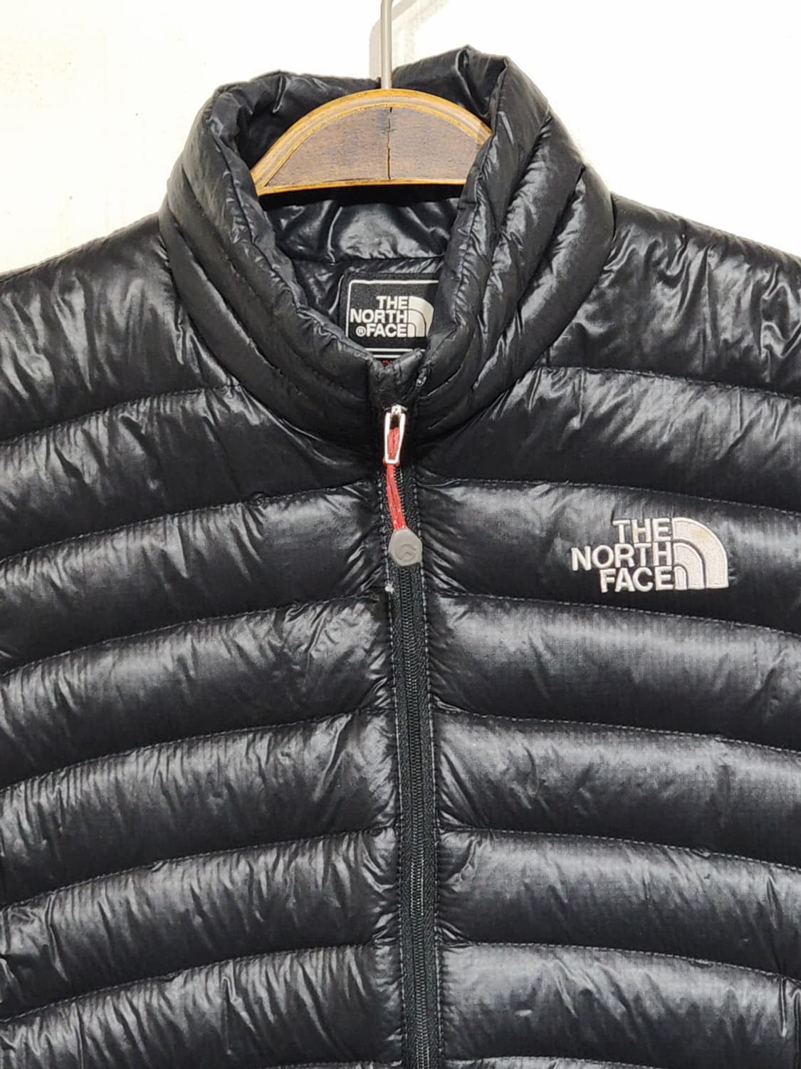 (M) 노스페이스 700 패딩조끼 블랙 거위털 구스다운 베스트  상품이미지2