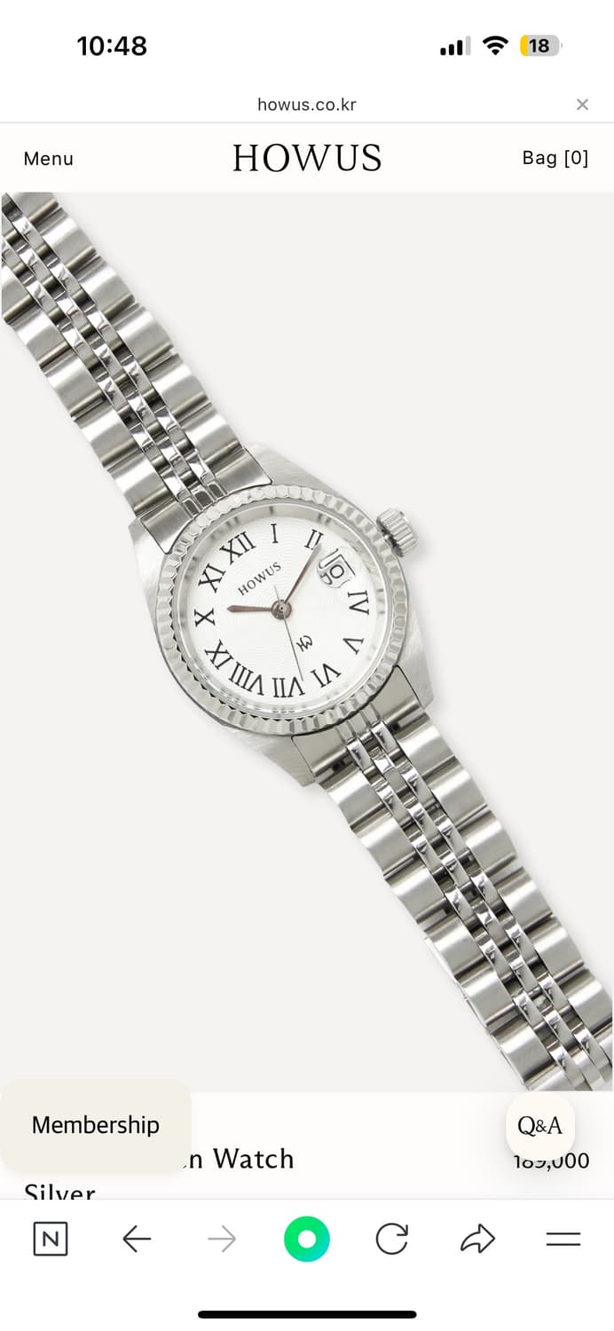 HOWUS 호와스 Classic Cullen Watch 상품이미지1