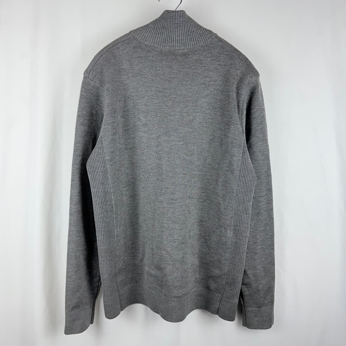 (4) 라코스테 울 니트 집업 그레이 상품이미지5