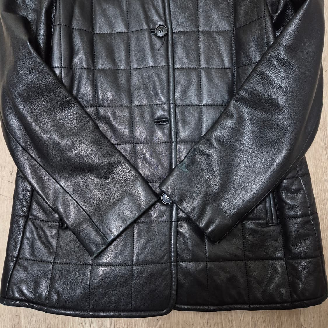 Mabrun 마브런 여성 퀄팅 양가죽 자켓 (77) 상품이미지3