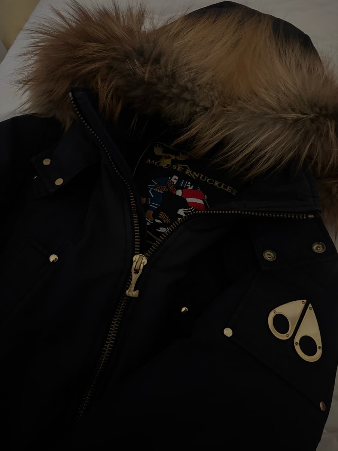 무스너클 발리스틱 봄버 패딩 금장 급처 상품이미지1