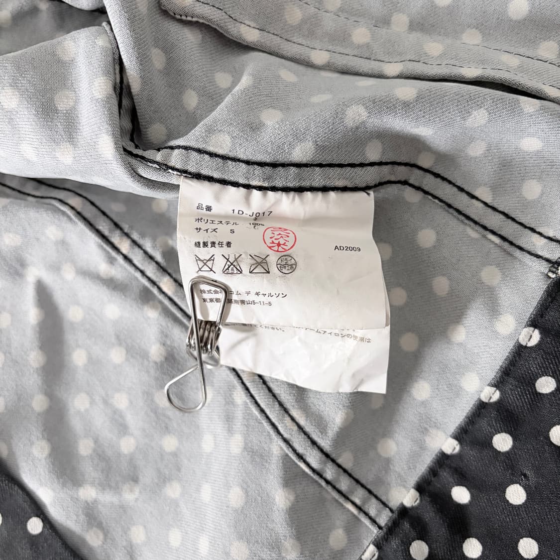 Waxed Polka Dot Panel Jacket 상품이미지8