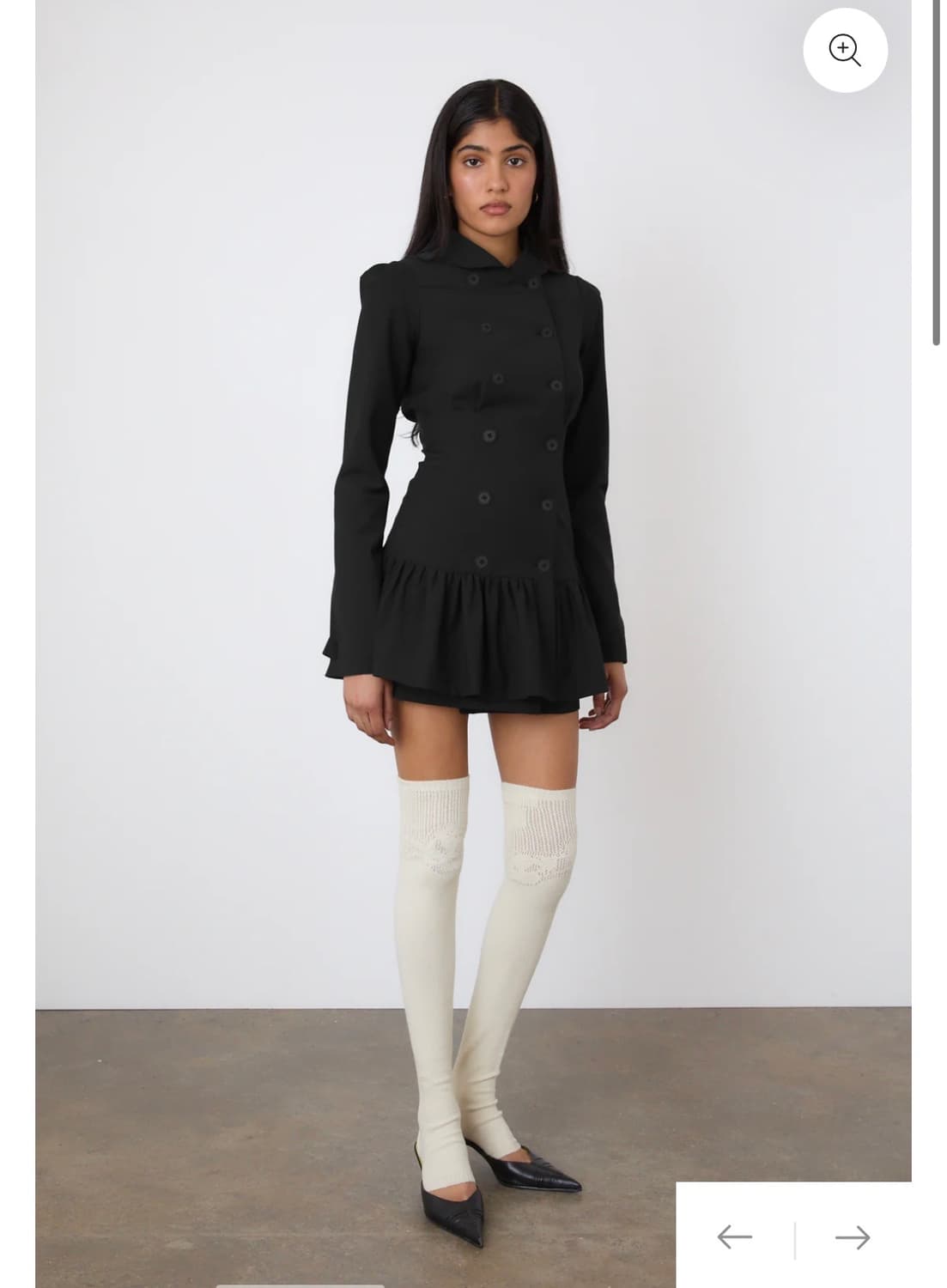 피치덴 peachy den 로미 드레스 romy dress 블랙 오닉스m 상품이미지1