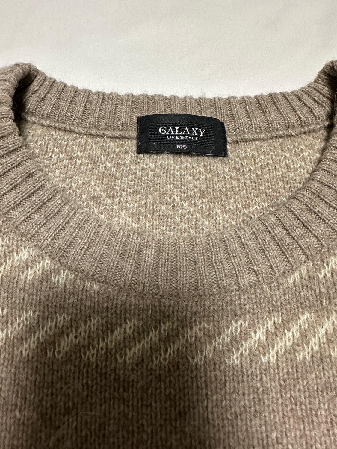 갤럭시 모헤어 니트 105 상품이미지2