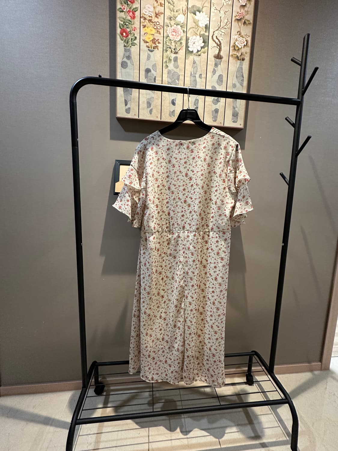 르샵 Le shop 플라워 패턴 원피스 (55-66)   상품이미지2