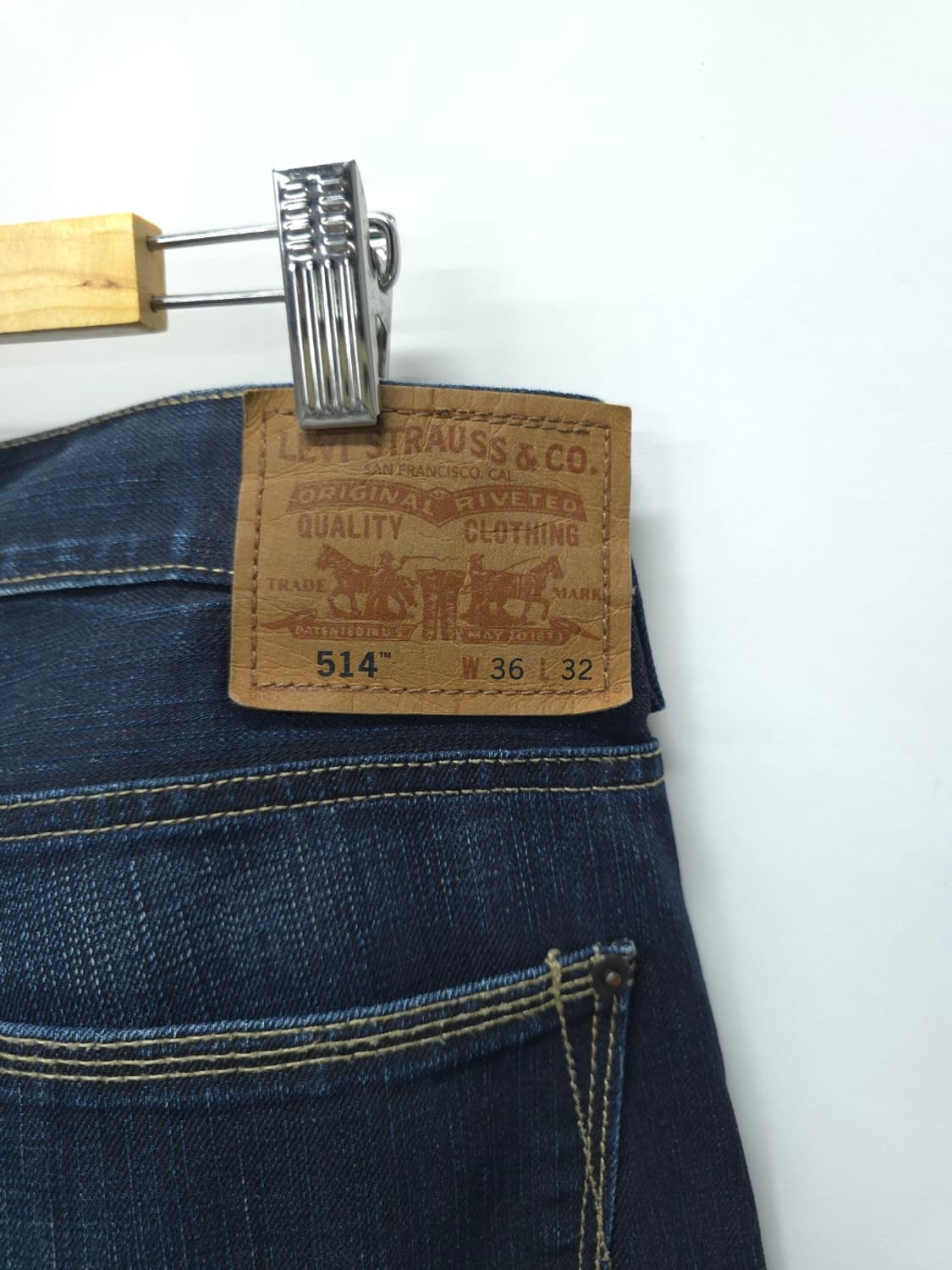 리바이스 514 진청 스트레이트진 (남성 36) 상품이미지8