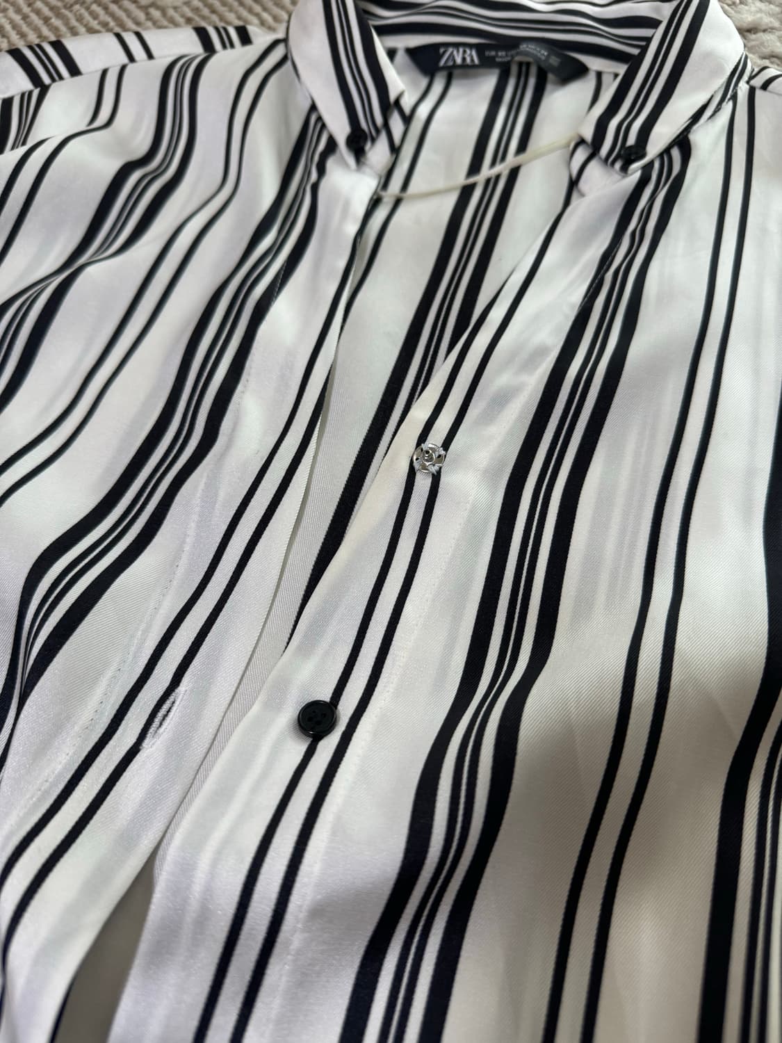 자라 ZARA 스트라이프 셔츠  상품이미지3