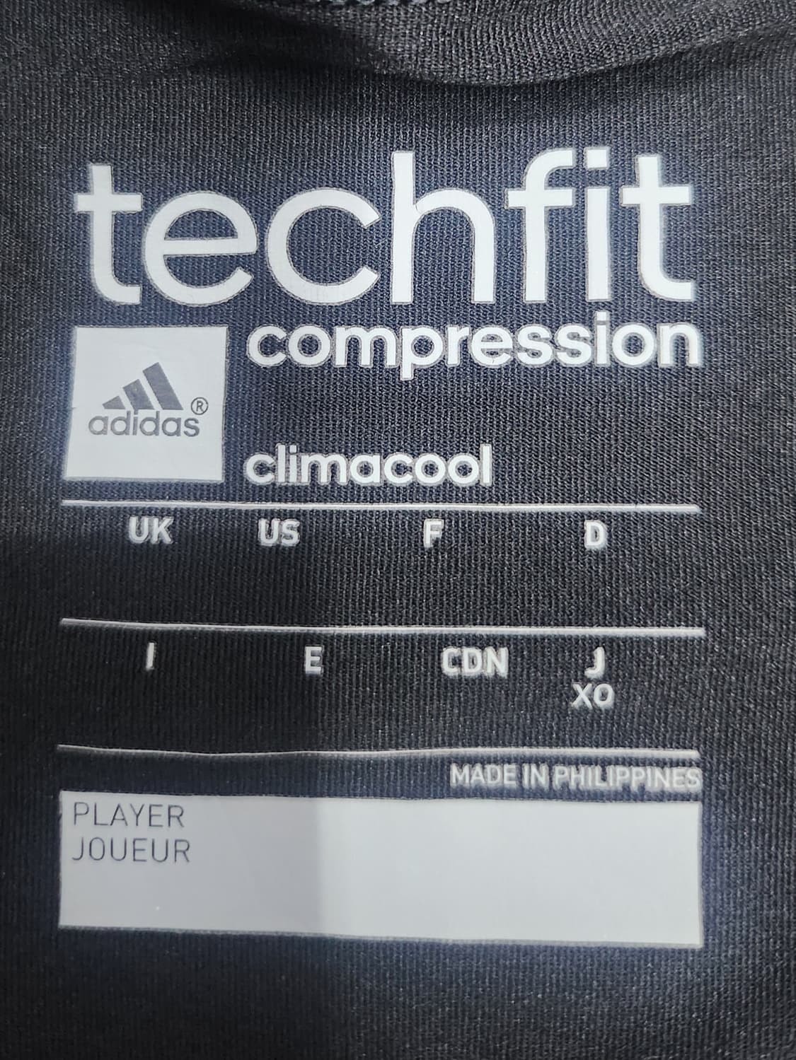 아디다스 테크핏 컴프레션 7부 검/파 XO 상품이미지3