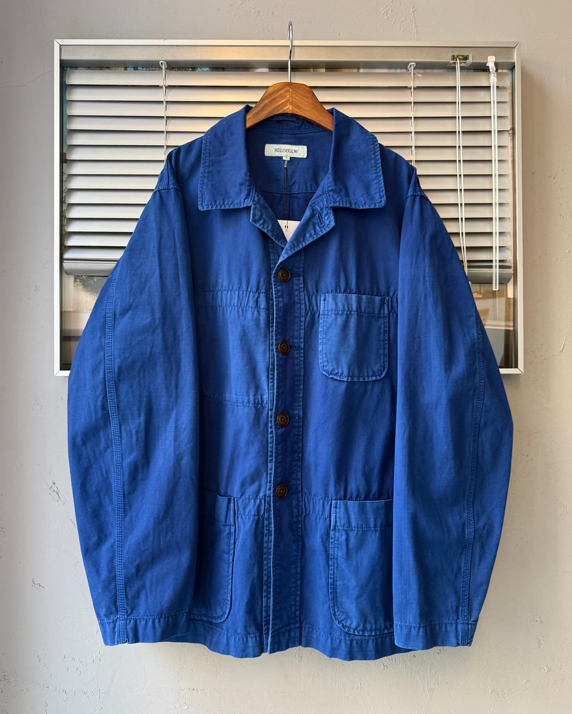 RISE&BELOW TYPE02 ripstop work jacket 상품이미지1