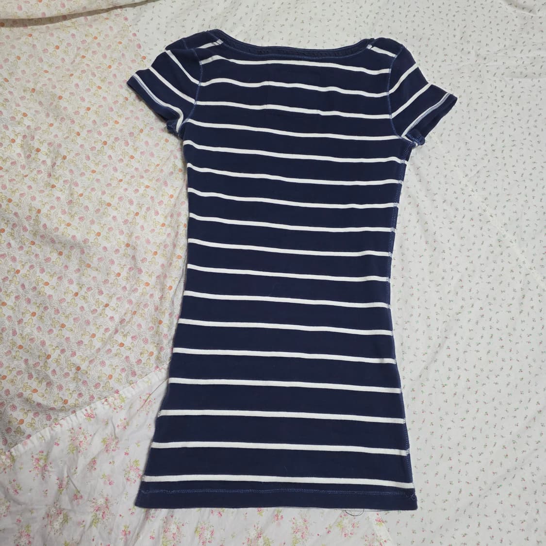 아베크롬비 딱붙 순록 로고 스프라이트 반팔티 상품이미지7